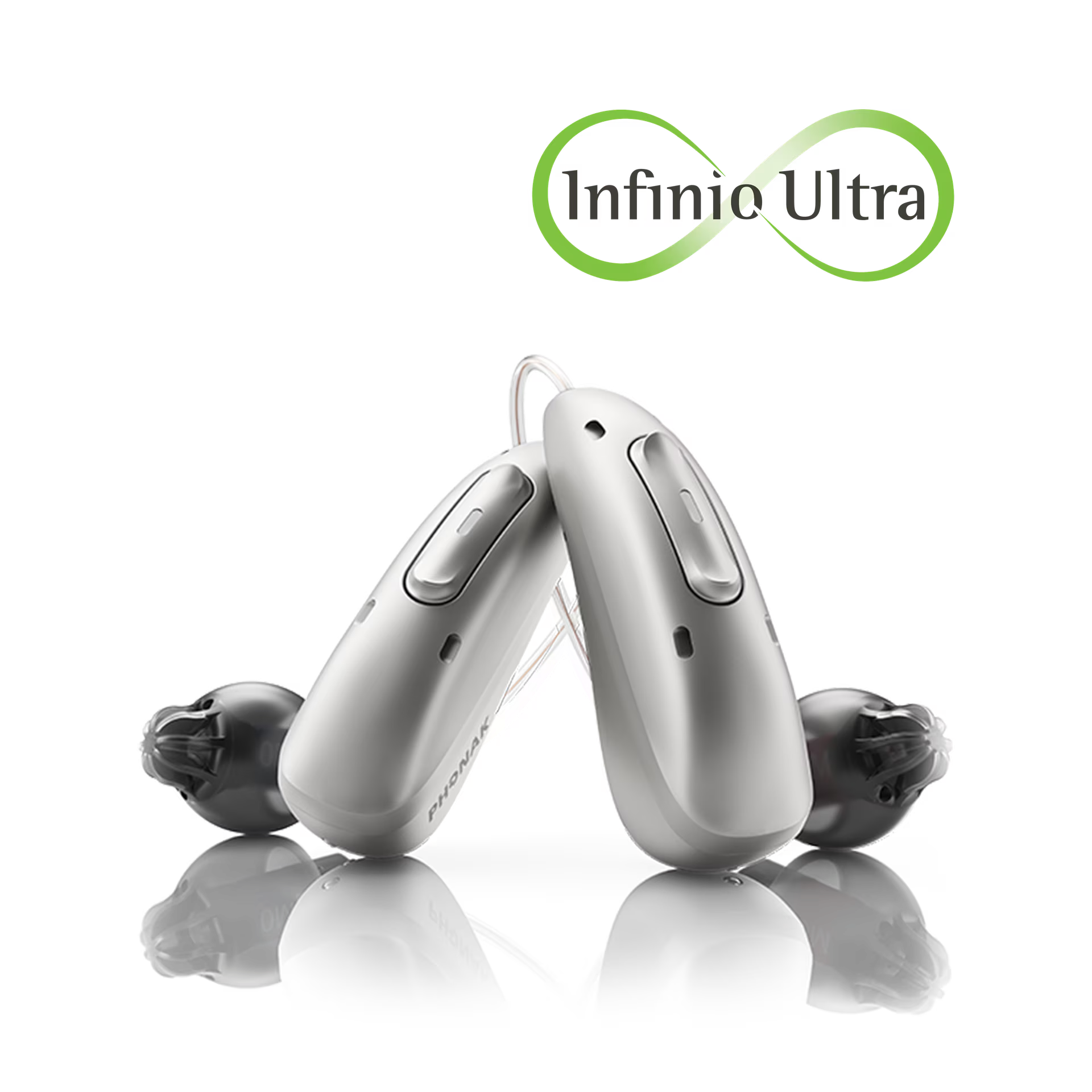 Par de aparelhos auditivos Phonak da linha Infinio Ultra
